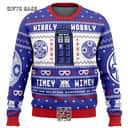 Doctor Who Ugly Christmas Sweater Wibbly Wobbly Timey Wimey Doctor Who Ugly Christmas Sweater Wibbly Wobbly Timey Wimey