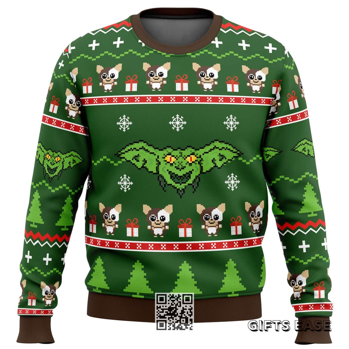 Gremlins Ugly Christmas Sweater Xmas Pattern Gremlins Ugly Christmas Sweater Xmas Pattern