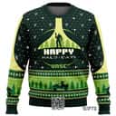 Halo Ugly Christmas Sweater Happy Halo Days UNSC Halo Ugly Christmas Sweater Happy Halo Days UNSC
