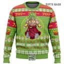 Broly Dragon Ball Z Ugly Christmas Sweater Kamehameha