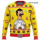 Yellow Red Bob’s Burgers Ugly Christmas Sweater Yellow Red Bob’s Burgers Ugly Christmas Sweater