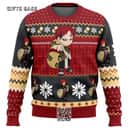 Gaara Naruto Ugly Christmas Sweater Snowflakes Pattern Gaara Naruto Ugly Christmas Sweater Snowflakes Pattern