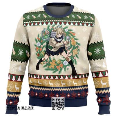 Himiko Tora My Hero Academia Ugly Christmas Sweater Winter Gift