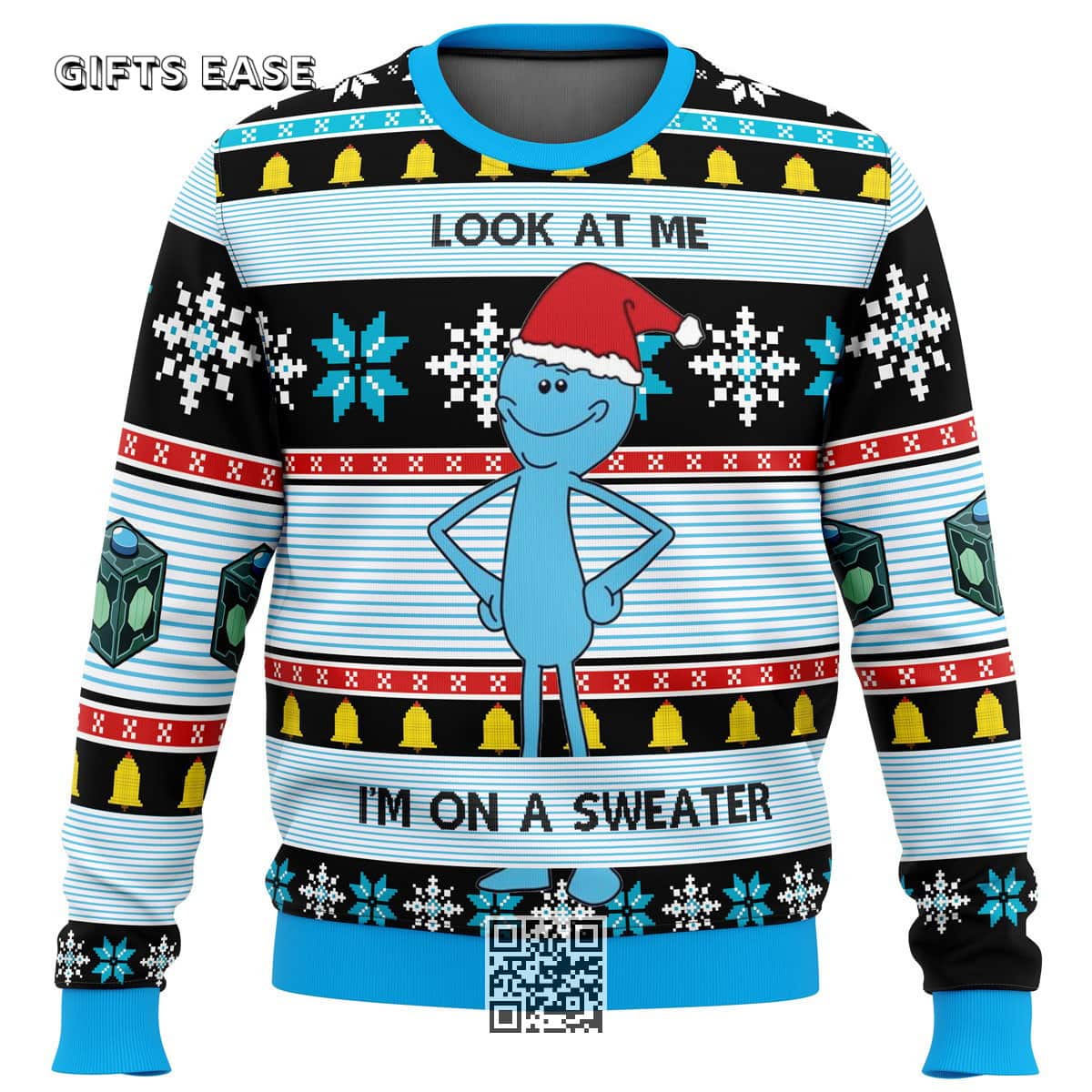 Mr.Meeseeks Ugly Christmas Sweater Look At Me I'm On A Sweater Mr.Meeseeks Ugly Christmas Sweater Look At Me I'm On A Sweater
