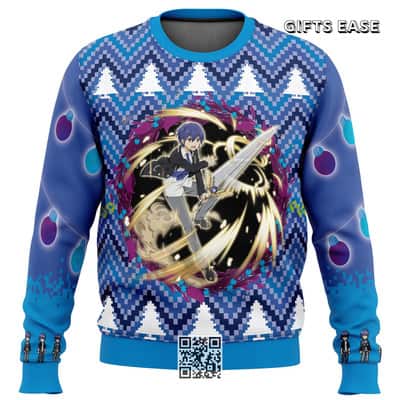 Shido Itsuka Date A Live Ugly Christmas Sweater Winter Gift
