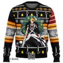 Black Ichigo True Bankai Bleach Ugly Christmas Sweater Black Ichigo True Bankai Bleach Ugly Christmas Sweater