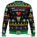 Legend Of Zelda Ugly Christmas Sweater Last Christmas I Gave You My Heart