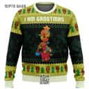 Marvel Guardians Of The Galaxy Groot Ugly Christmas Sweater I Am Grootmas