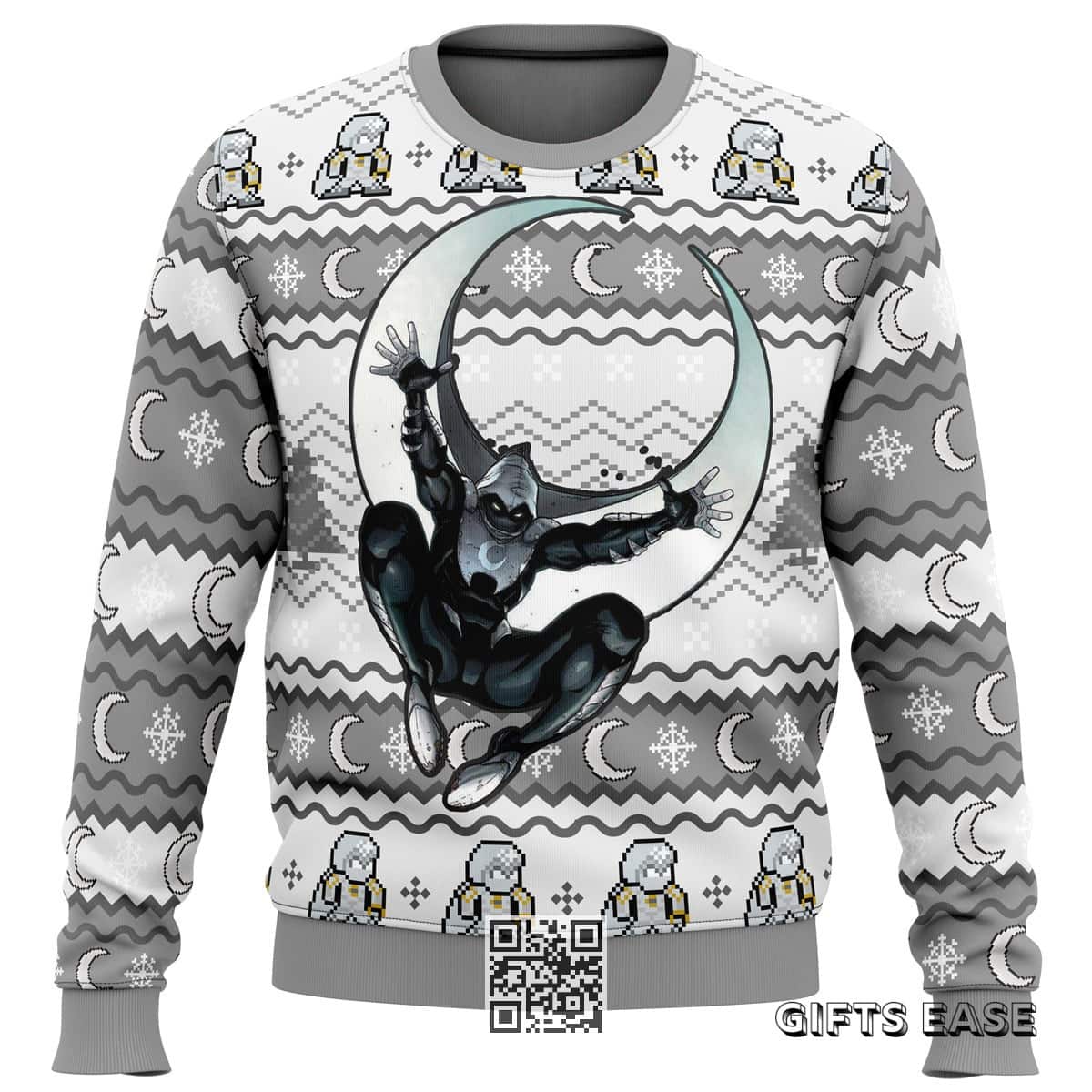 Moon Knight Ugly Christmas Sweater Werewolf By Night Moon Knight Ugly Christmas Sweater Werewolf By Night