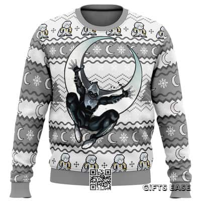 Moon Knight Ugly Christmas Sweater Werewolf By Night Moon Knight Ugly Christmas Sweater Werewolf By Night