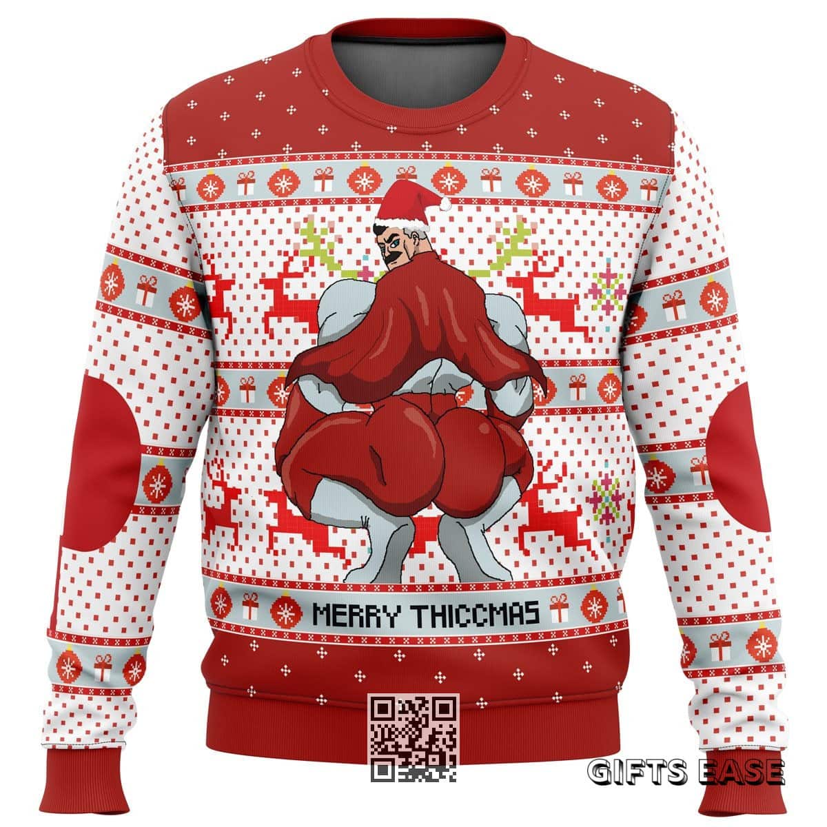 Omni Man Invincible Ugly Christmas Sweater Merry Thiccmas Omni Man Invincible Ugly Christmas Sweater Merry Thiccmas