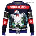 Ghostbusters Ugly Christmas Sweater There Is No Santa Who You Gonna Call