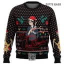 Black Shinichi Izumi Parasyte Ugly Christmas Sweater Merry Christmas Black Shinichi Izumi Parasyte Ugly Christmas Sweater Merry Christmas