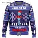 Funny Mr Meeseeks Ugly Christmas Sweater Look At Me I'm On A Sweater Funny Mr Meeseeks Ugly Christmas Sweater Look At Me I'm On A Sweater