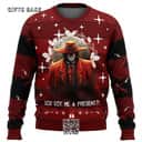 Alucard Hellsing Ugly Christmas Sweater You Got Me A Present