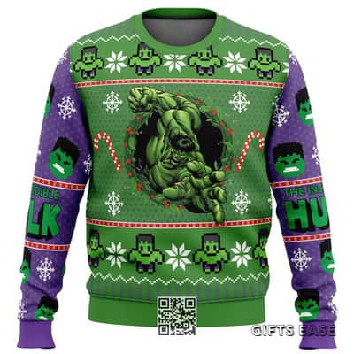The Incredible Hulk Ugly Christmas Sweater Xmas Gift
