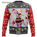 Himiko Toga My Hero Academia Ugly Christmas Sweater Pine Tree