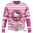 Pink Hello Kitty Ugly Christmas Sweater Hello Christmas