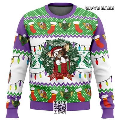 Cool Gizmo Gremlins Ugly Christmas Sweater Xmas Pattern