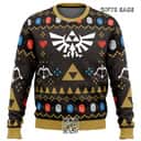 Brown Legend Of Zelda Ugly Christmas Sweater Brown Legend Of Zelda Ugly Christmas Sweater
