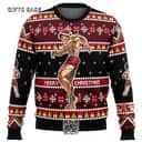 Santa Baki Hanma Ugly Christmas Sweater Merry Christmas
