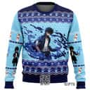 Blueflame Dabi My Hero Academia Ugly Christmas Sweater Blueflame Dabi My Hero Academia Ugly Christmas Sweater
