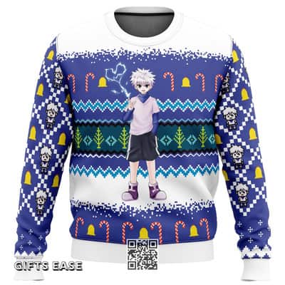 Cool Killua Zoldyck Hunter X Hunter Ugly Christmas Sweater