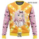 Chika Fujiwara Kaguya-sama Love Is War Ugly Christmas Sweater Snowflake Pattern Chika Fujiwara Kaguya-sama Love Is War Ugly Christmas Sweater Snowflake Pattern