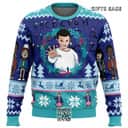 Eleven Stranger Things Ugly Christmas Sweater Xmas Pattern