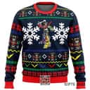 Voltron Ugly Christmas Sweater Snowflake Pattern Voltron Ugly Christmas Sweater Snowflake Pattern