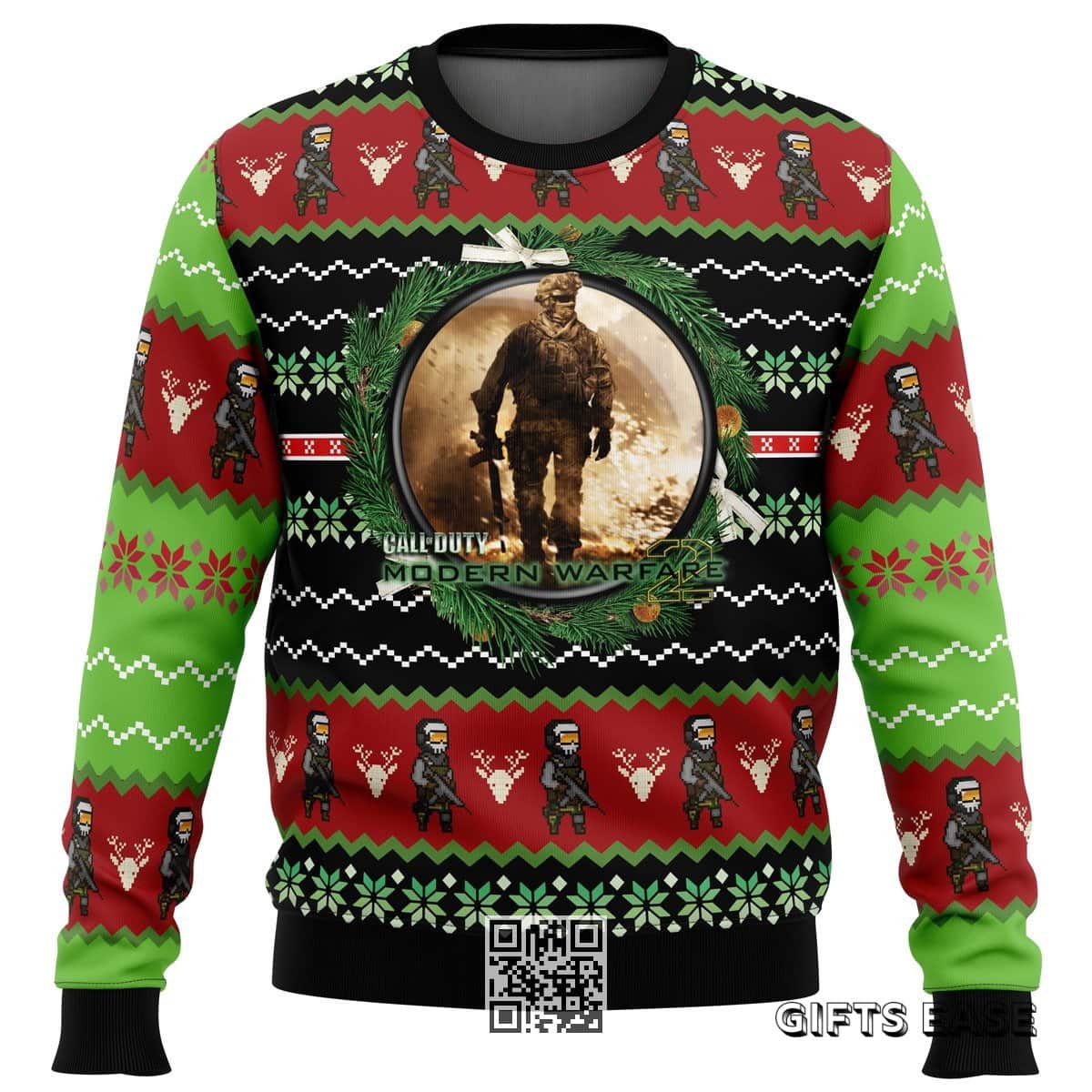Call Of Duty Ugly Christmas Sweater Xmas Pattern Call Of Duty Ugly Christmas Sweater Xmas Pattern
