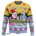 Cool Floating In A Kirby Dreamland Ugly Christmas Sweater Cool Floating In A Kirby Dreamland Ugly Christmas Sweater