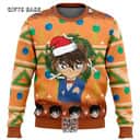 Orange Detective Conan Ugly Christmas Sweater