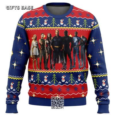 The Boys Ugly Christmas Sweater Xmas Pattern