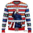 Homelander The Boys Ugly Christmas Sweater Snowflake Pine Tree Pattern Homelander The Boys Ugly Christmas Sweater Snowflake Pine Tree Pattern