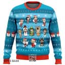 Cool Festive Haikyuu Ugly Christmas Sweater