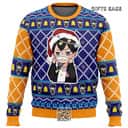 Santa Tobio Haikyuu Ugly Christmas Sweater Snowflake Pattern