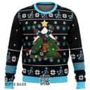 Black Blue Umbreon Pokemon Ugly Christmas Sweater