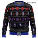 Xmas In Disguise Transformers Ugly Christmas Sweater Characters Xmas In Disguise Transformers Ugly Christmas Sweater Characters