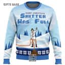 Blue National Lampoon’s Christmas Vacation Ugly Christmas Sweater Shitter Was Full Blue National Lampoon’s Christmas Vacation Ugly Christmas Sweater Shitter Was Full