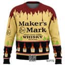Maker&rsquo;s Mark Whisky Ugly Christmas Sweater Kentucky Straight Bourbon