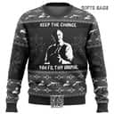 Black Home Alone Ugly Christmas Sweater Keep The Change Yah Filthy Animal Black Home Alone Ugly Christmas Sweater Keep The Change Yah Filthy Animal
