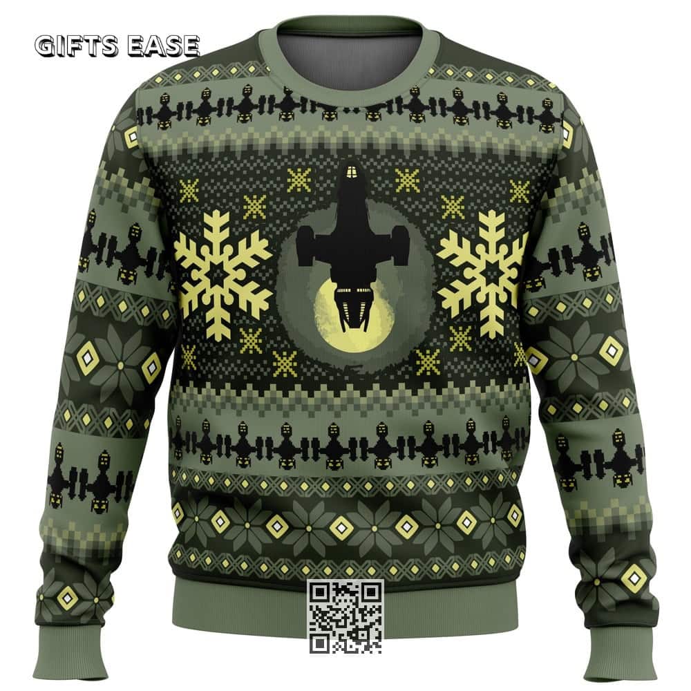 Serenity Firefly Ugly Christmas Sweater Snowflake Pattern Serenity Firefly Ugly Christmas Sweater Snowflake Pattern