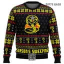 Cobra Kai Karate Kid Ugly Christmas Sweater Season’s Sweepings Cobra Kai Karate Kid Ugly Christmas Sweater Season’s Sweepings