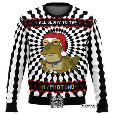 Glory To The Hypnotoad Ugly Christmas Sweater Futurama