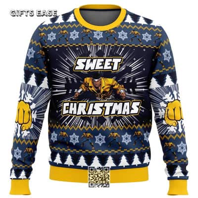 Luke Cage Marvel Ugly Christmas Sweater Sweet Christmas