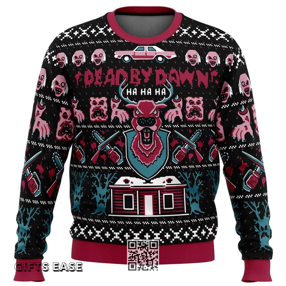 Evil Dead Ugly Christmas Sweater Dead By Dawn Evil Dead Ugly Christmas Sweater Dead By Dawn