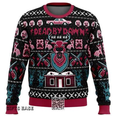 Evil Dead Ugly Christmas Sweater Dead By Dawn