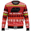 Great Reception The Internet Ugly Christmas Sweater Snowflakes Pattern Great Reception The Internet Ugly Christmas Sweater Snowflakes Pattern