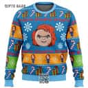 Chucky Ugly Christmas Sweater Good Guys Xmas Pattern Chucky Ugly Christmas Sweater Good Guys Xmas Pattern